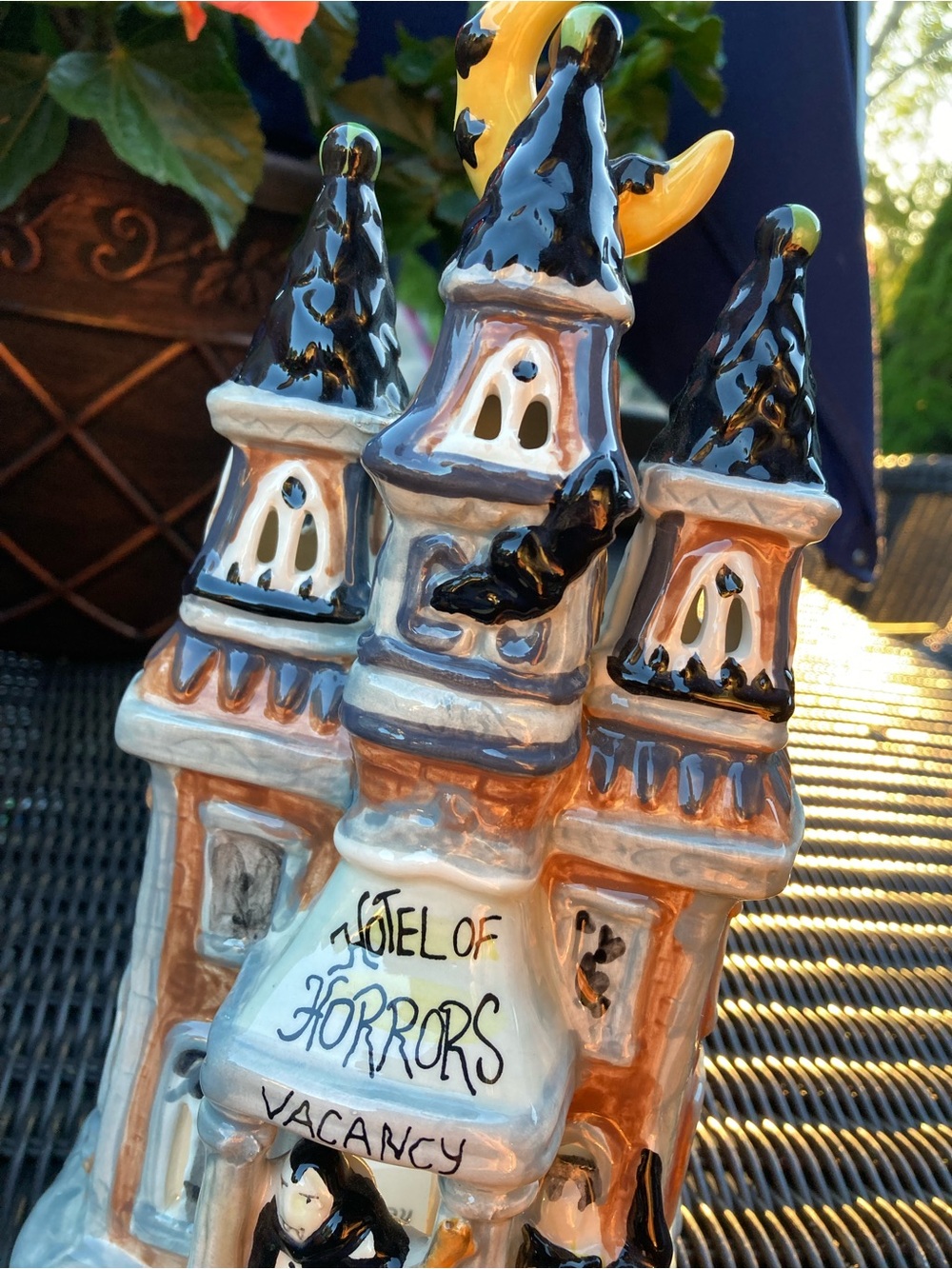 Blue Sky Hotel of Horrors candle holder - Picture 10 of 11